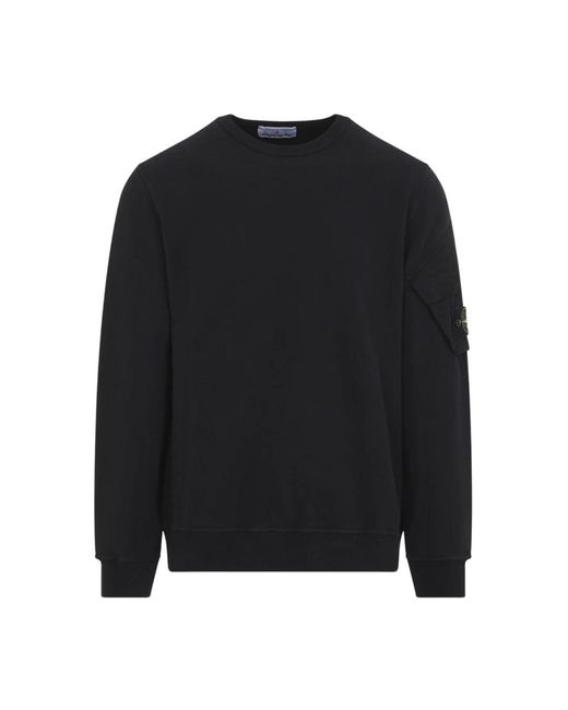 Stone Island Black Sweatshirts for men
