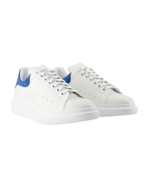 Alexander McQueen Blue Oversized Sneakers for men