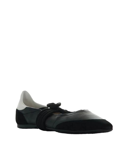 Patrizia Pepe Black Ballerinas