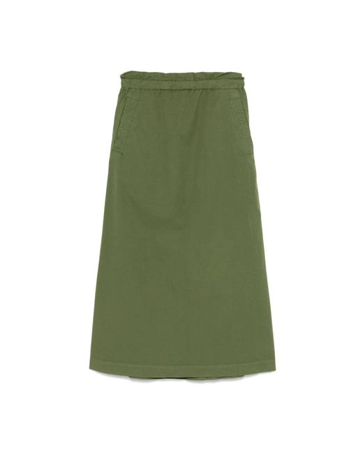 Midi Skirts Woolrich de color Green