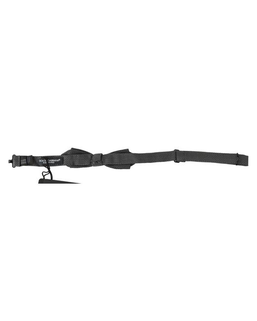 Dolce & Gabbana Gray Bow Ties for men