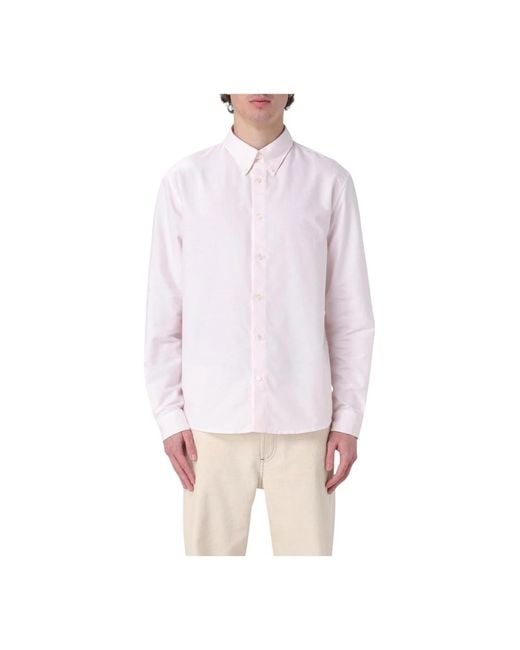 A.P.C. Purple Formal Shirts for men