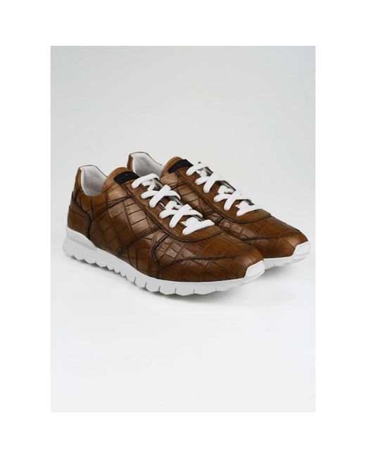 Kiton Brown Sneakers for men