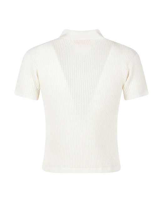 Guest In Residence White Cashmere Knitwear