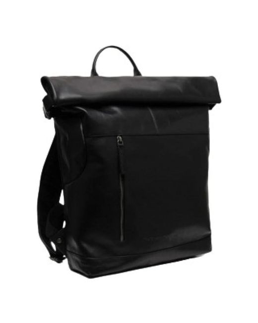 The Chesterfield Brand Liverpool Zwarte Leren Tas in het Black