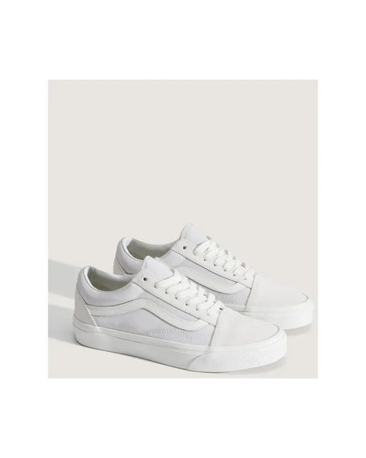 Vans Old Skool in het White