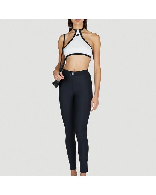Courreges Blue Leggings