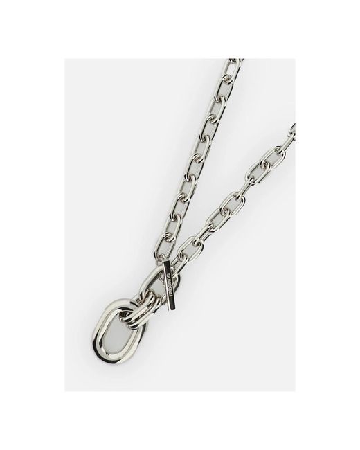 Necklaces Rabanne de color Metallic