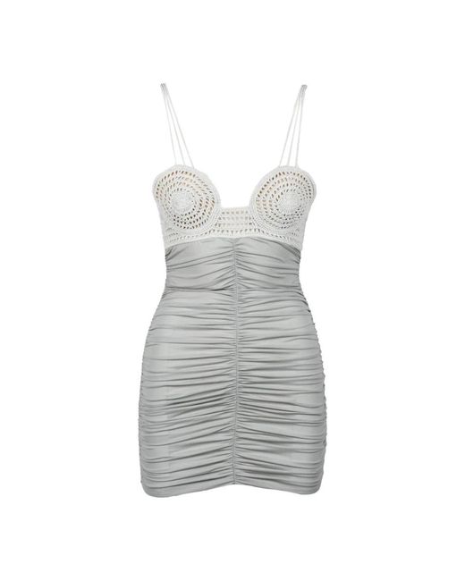 Magda Butrym Gray Short Dresses
