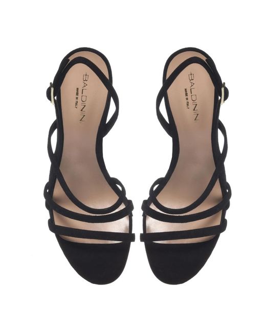 Baldinini Metallic High Heel Sandals
