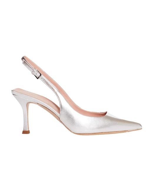Ninalilou White Pumps