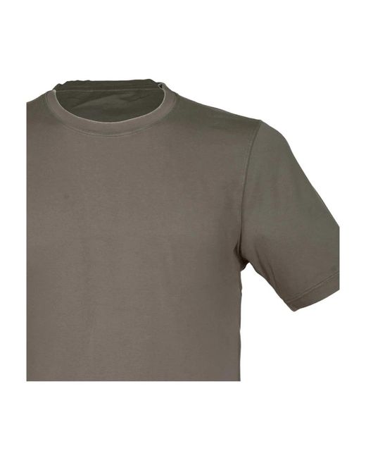 Gran Sasso Gray T-Shirts for men