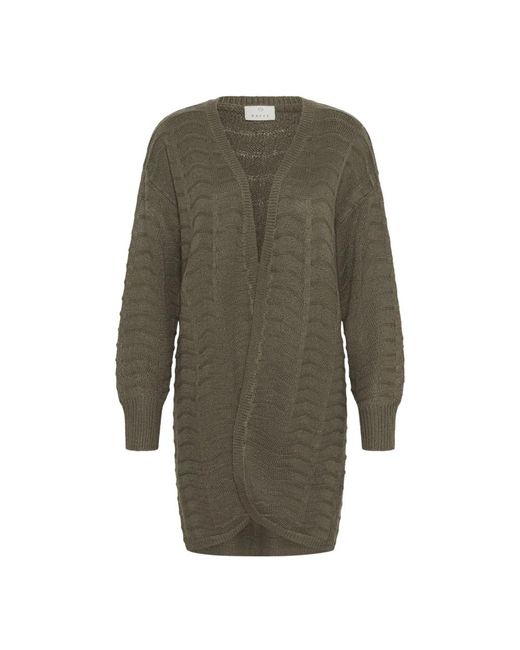 Cardigans Kaffe de color Green