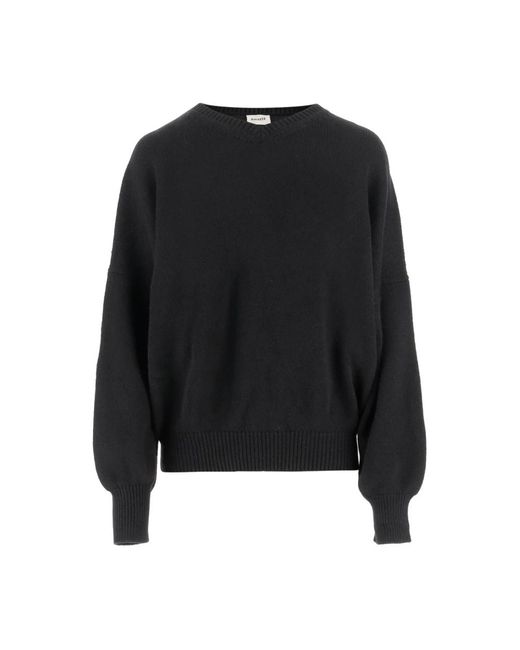 Khaite V-Neck Knitwear in het Black