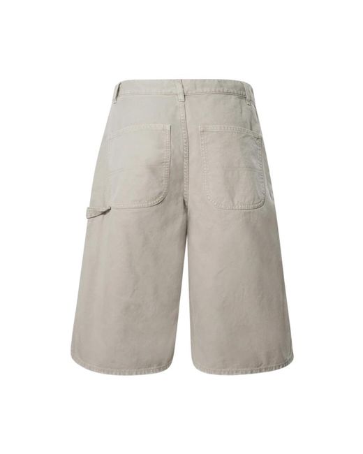 Long Shorts MSGM de hombre de color Gray