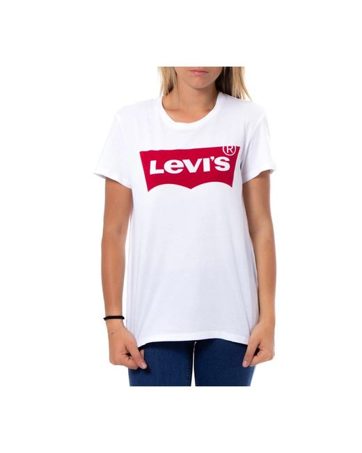 Levi's White T-Shirts