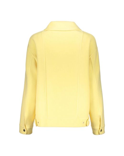Herno Jassen ,Geel ,Wol Bikerjack in het Yellow