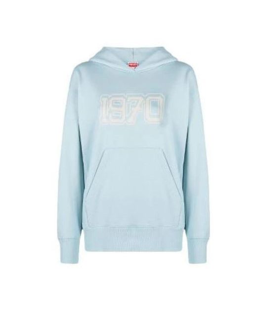 KENZO Hoodies & Sweatvesten ,Blauw ,Blauwe Sweater Collectie in het Blue