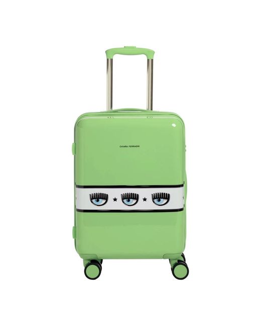 Chiara Ferragni Green Cabin Bags