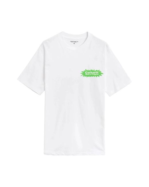 Carhartt Kurzarm t-shirt essential komfort in White für Herren