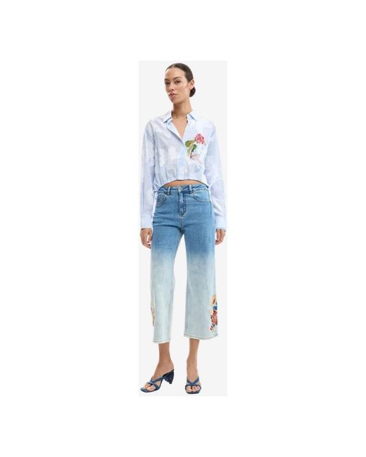 Desigual Blue Shirts