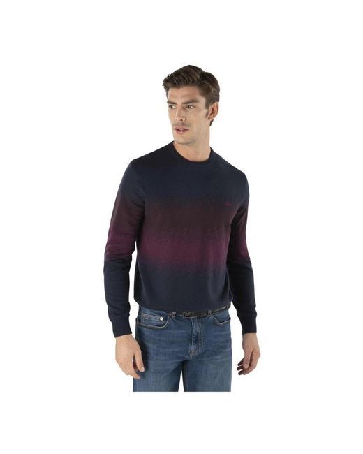 Harmont & Blaine Blue Round-Neck Knitwear for men