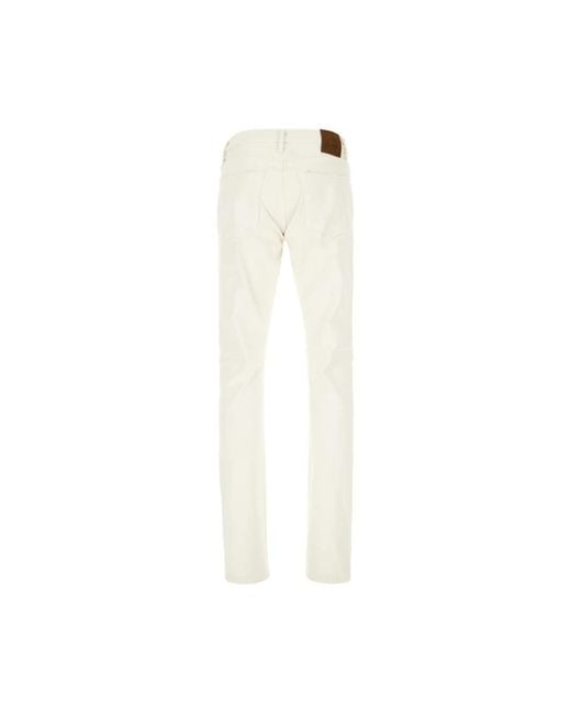 Tom Ford White Slim Fit Jeans for men