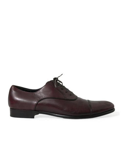 Business scarpe di Dolce & Gabbana in Brown da Uomo