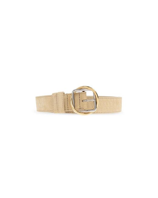 Jacquemus Natural Ledergürtel