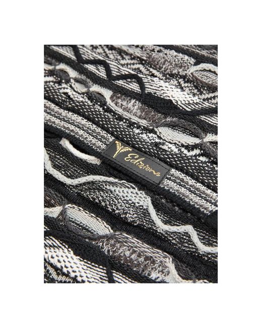 carlo colucci Black Winter Scarves for men
