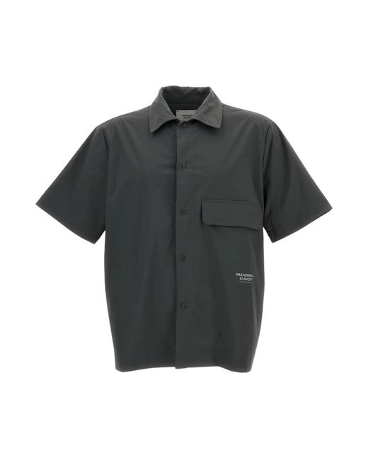 Pas Normal Studios Black Short Sleeve Shirts for men