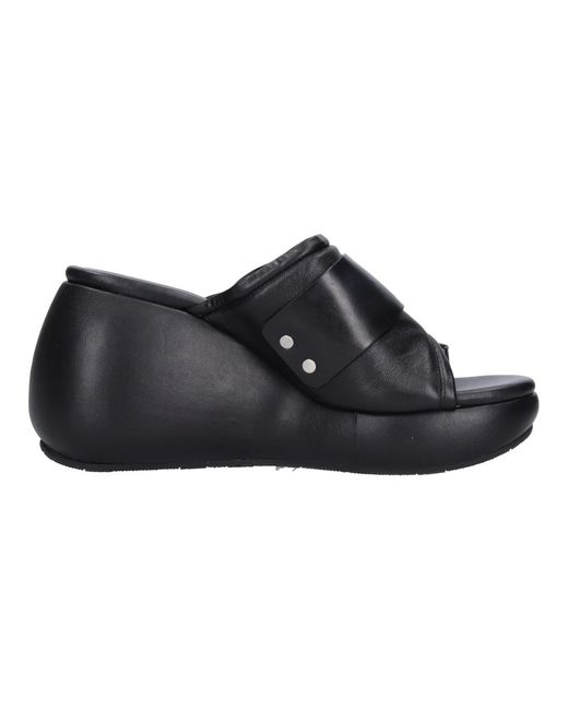 Casadei Black Wedges