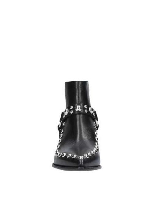 Elena Iachi Black Cowboy & Biker Boots