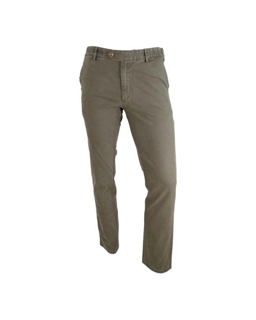 Meyer Broeken ,Groen ,Katoen Jeans in het Gray voor heren
