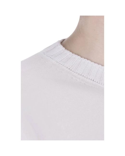 Barba Napoli White T-Shirts for men