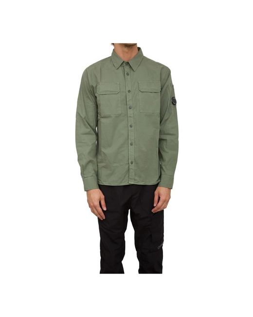 C P Company Green Casual Shirts for men
