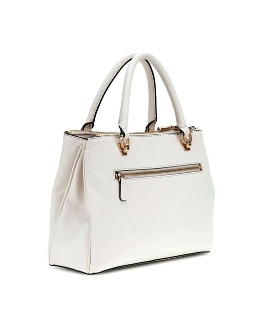 Guess White Handbags