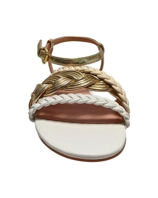 Liu Jo Brown Flat Sandals