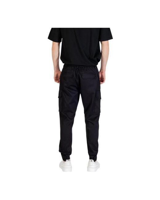Antony Morato Black Straight Trousers for men