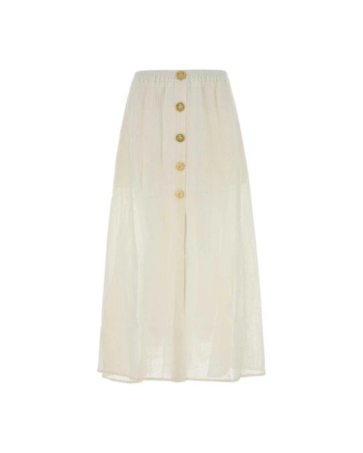 LeKasha Natural Maxi Skirts