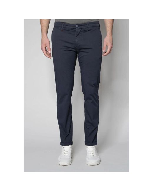 Re-hash Stylische chinos mit umschlag in Blue für Herren