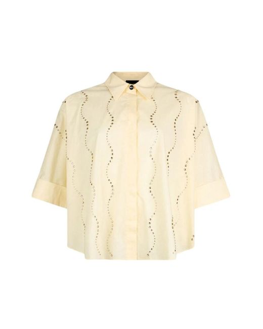 Liu Jo Ca6345.3 Shirt in het Natural
