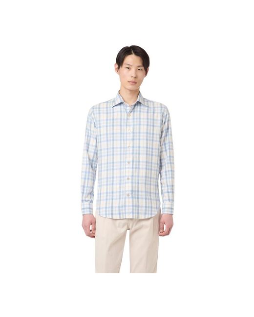 Eleventy Blue Casual Shirts for men