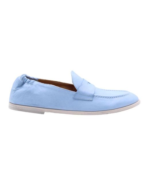 Laura Bellariva Blue Loafers