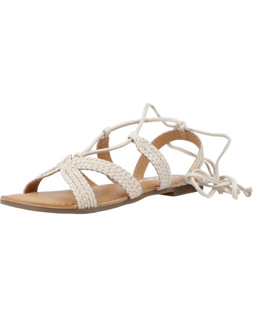 Gioseppo Metallic Stilvolle flache sandalen für frauen,stylische flache sandalen