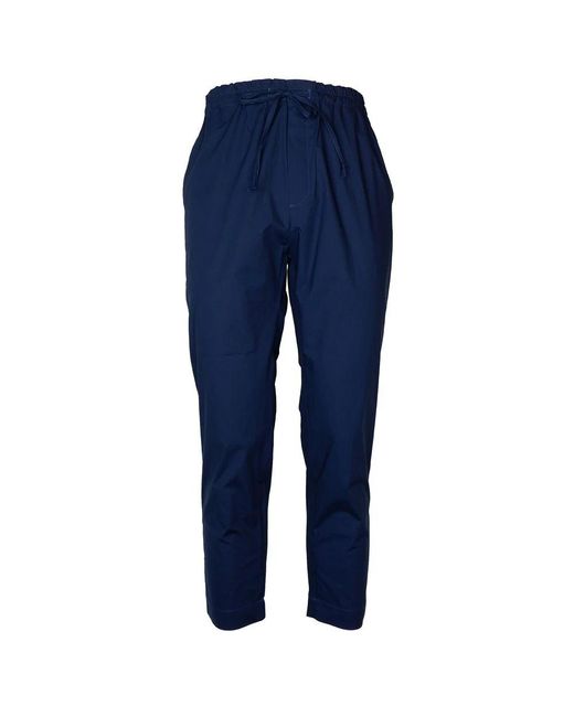 Slim-Fit Trousers Alpha Studio de hombre de color Blue