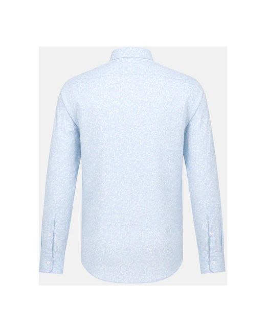 Manuel Ritz Blue Casual Shirts for men