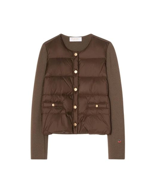 BUSNEL Iva Light Down Jacket in het Brown