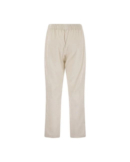 Straight Trousers Herno de color Natural