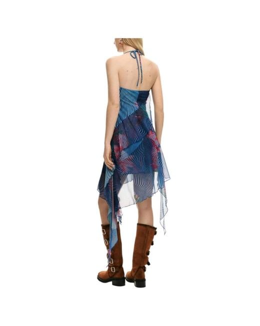 Desigual Blue Summer Dresses